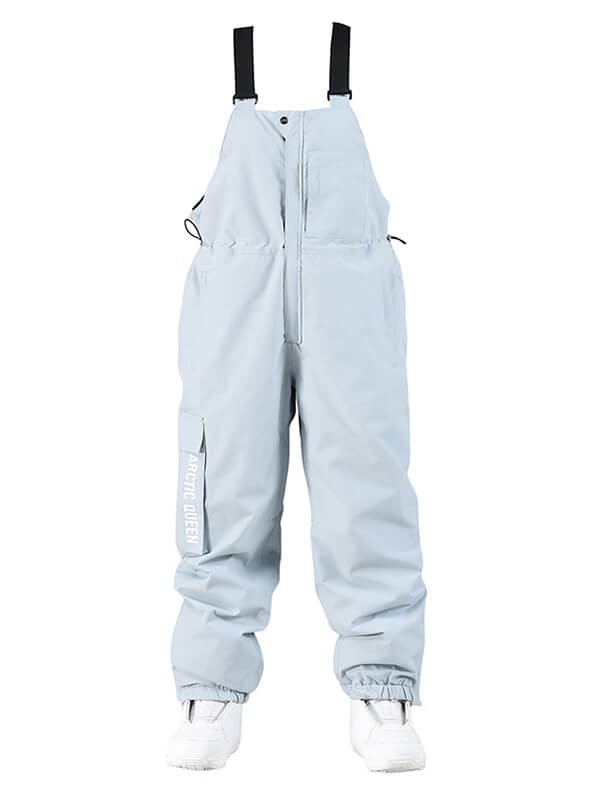 Damen-Winter-Snowboardhose mit Trägern