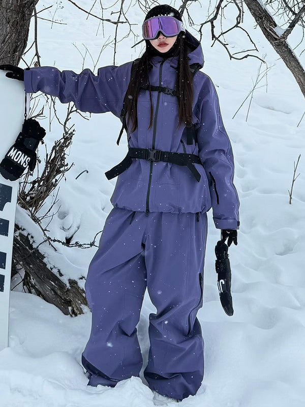 Women's John Snow SnowVibe Urban StreetFit Baggy Snow Suit