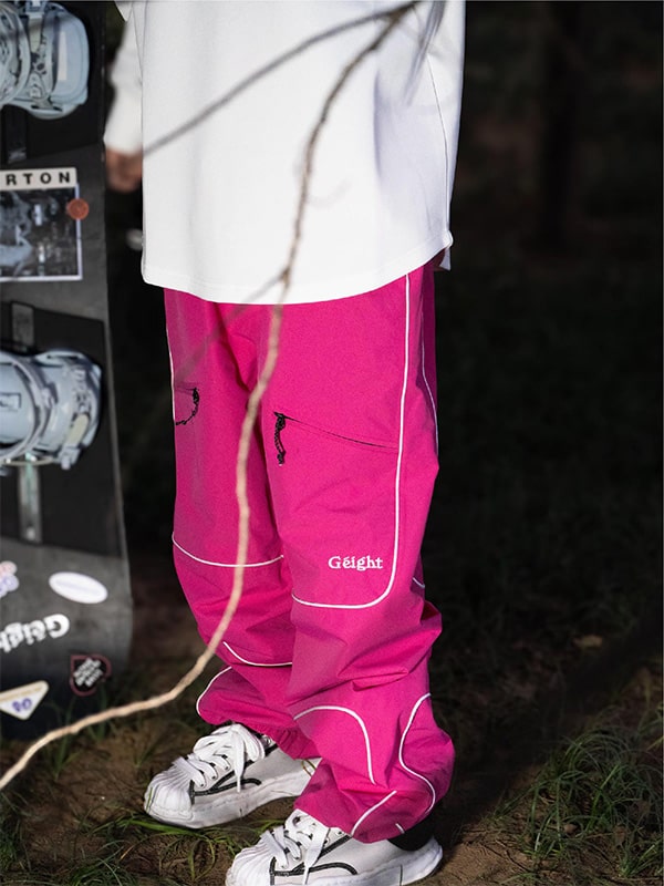 Geight Flyflow Light Reflective Mountain Pro Baggy Schneehose für Damen