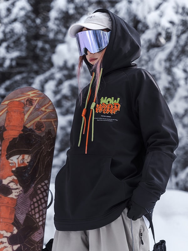 Herren-Snowboard-Hoodie „Nandn Mountain Chill Out Baggy“