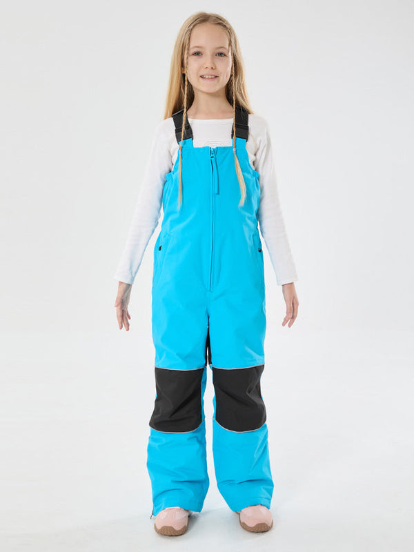 Mädchen Winter Trek Light Reflektierende Knieschützer Wasserdichte Isolierte Schneelatzhose