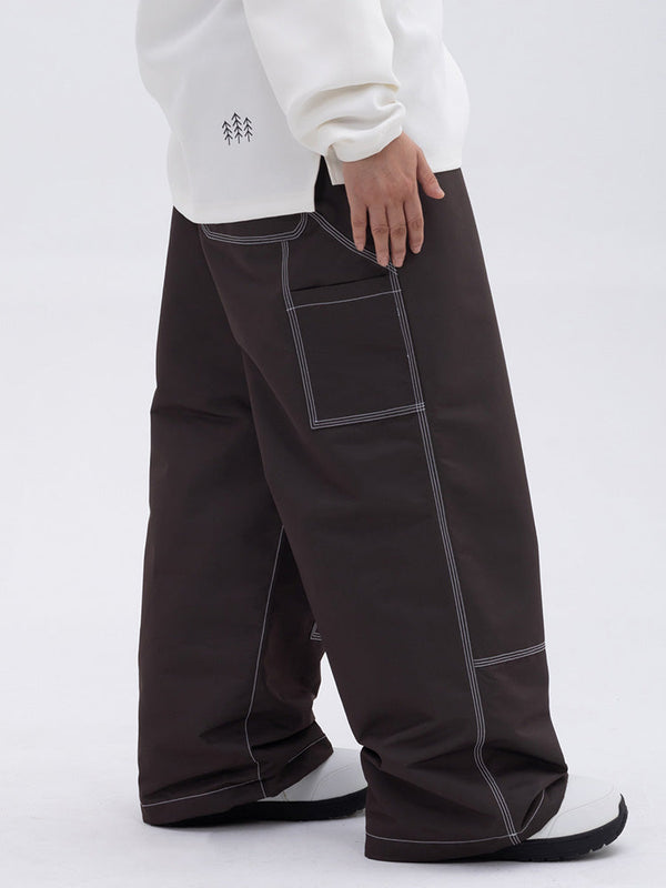 Urban Street Style Freerider Baggy Snow Pants für Damen