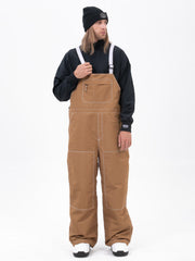 Herren City Chill Street Style Freerider Baggy Snow Bib Overalls