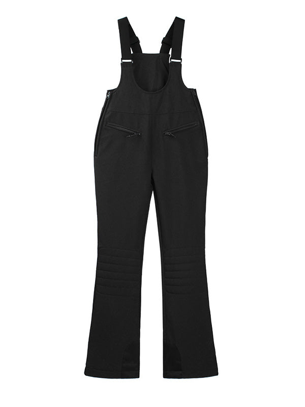 Gsou Snow Elegante Stretch-Skihose mit ausgestelltem Bein für Damen