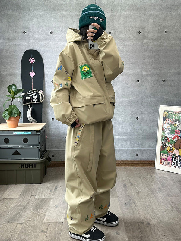 John Snow Street Fusion WIP Baggy Cargo Schneeanzug für Damen