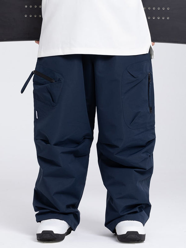Herren-Skihose „Mountain Expedition“ mit weitem Sitz und seitlichen Cargotaschen