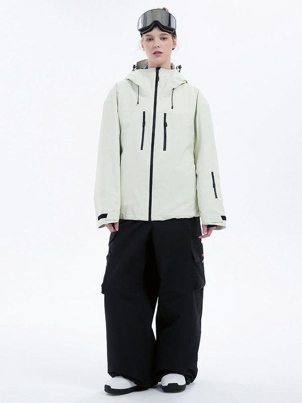 Strapazierfähiger Mountain Pro Allwetter-Thermo-Schneeanzug für Damen, 3-lagig
