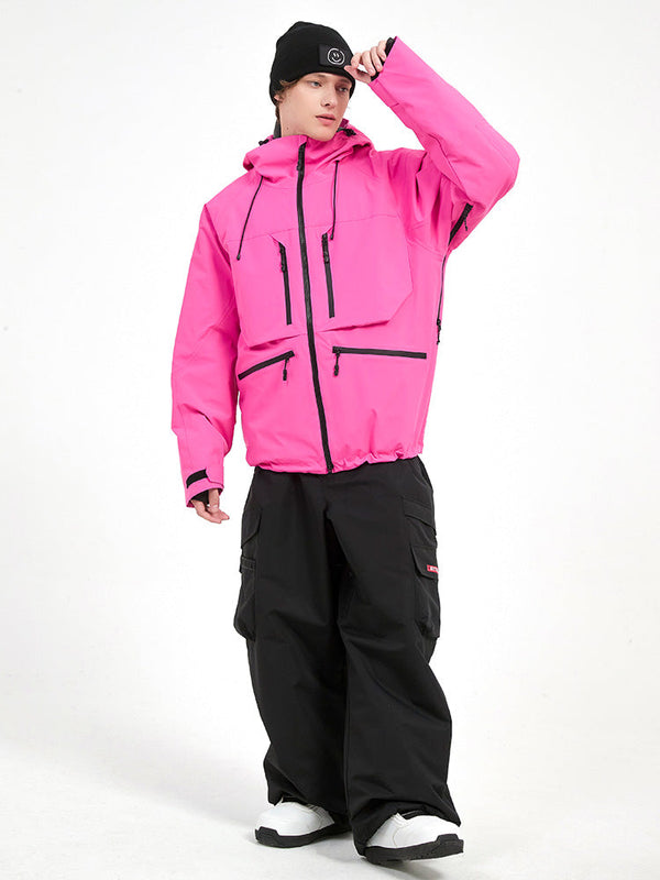 Strapazierfähiger Herren-Schneeanzug von Steeze HypeShred, Baggy Utility Cargo