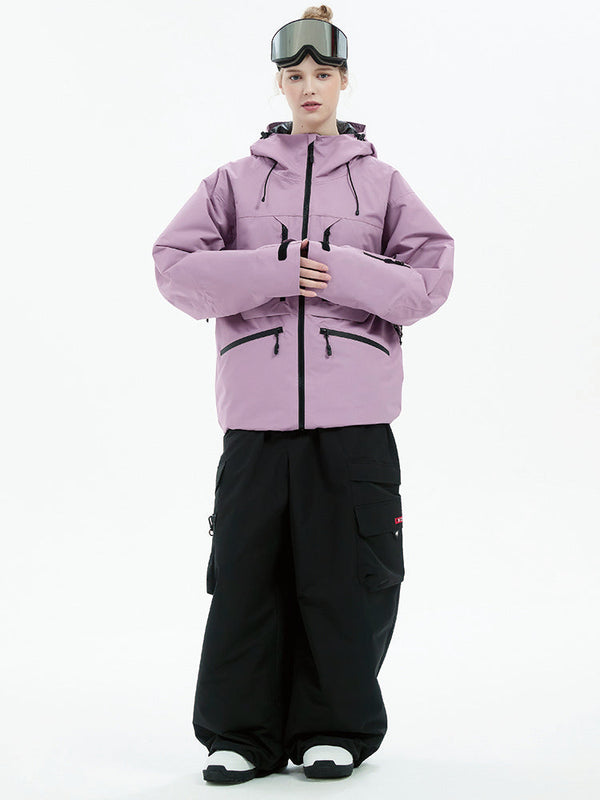 Strapazierfähiger Damen-Schneeanzug von Steeze HypeShred, Baggy Utility Cargo