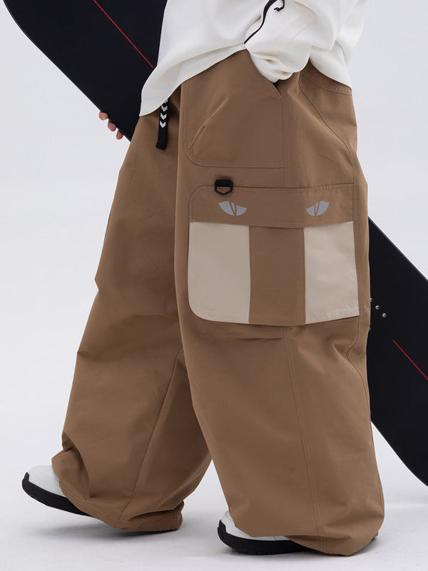 Snowshred Herren Skyguard Utility Extra Baggy Cargo Skihose