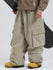 Gsou Snow Alpine Cruiser Fleece Oversize Baggy Snowboardhose für Herren