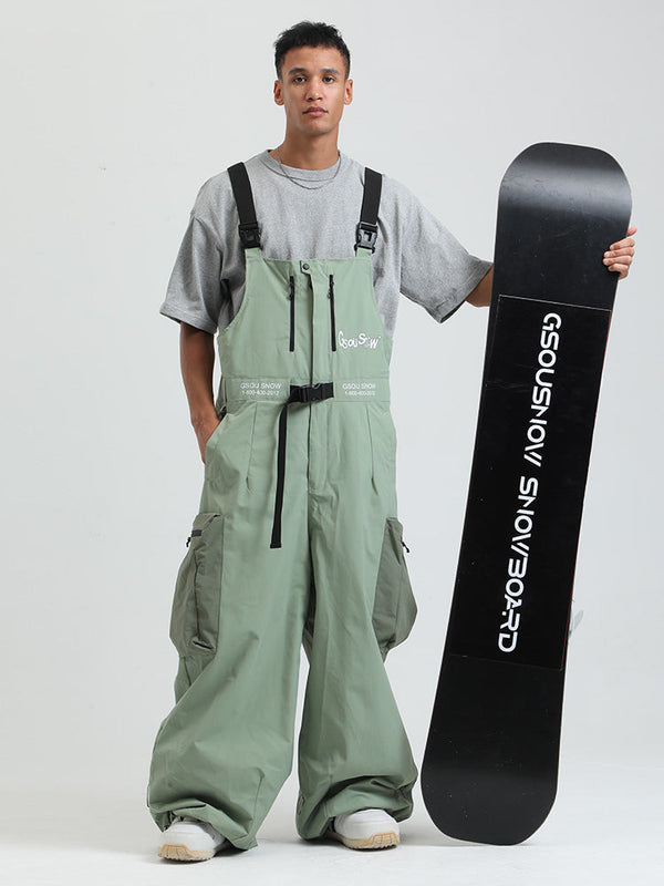 Gsou Snow Alpine Freestyle Extra-Baggy Skihose für Herren