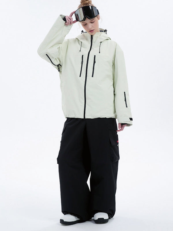 Strapazierfähiger Mountain Pro Allwetter-Thermo-Schneeanzug für Damen, 3-lagig