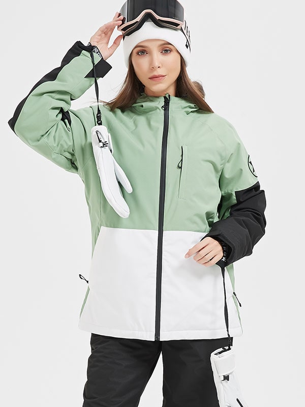 Wasserdichte Mountain Shred Damen-Snowboardjacke - All Mountain