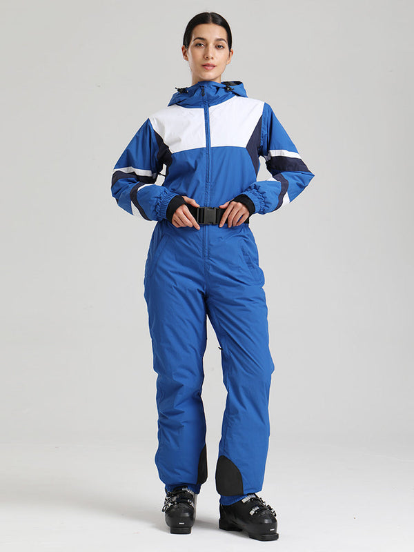 Gsou Snow ChillTrack Classic Retro Skianzug für Damen – Vintage-Skioutfits der 80er Jahre