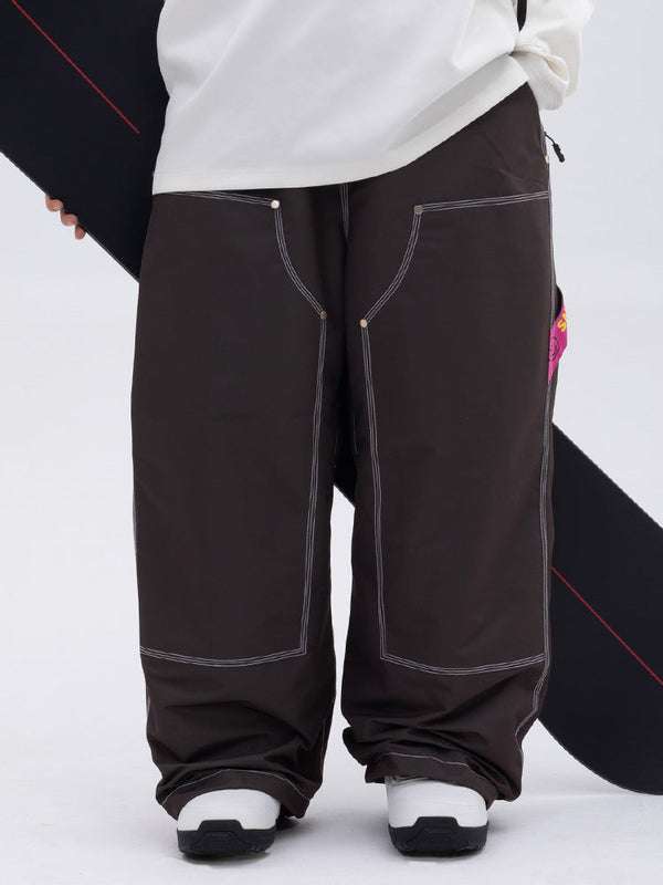 Urban Street Style Freerider Baggy Snow Pants für Damen