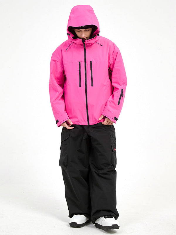 Robuster Mountain Pro Allwetter-Thermo-Schneeanzug für Herren, 3-lagig