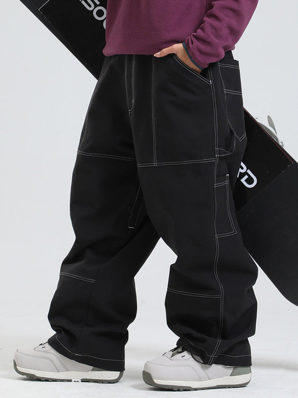 Gsou Snow Mountain Freerider Freestyle Baggy Snowboardhose für Damen