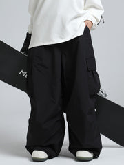 Dames Heren Baggy Cargo Skibroek Snowboardbroek Los Dames Heren Baggy Cargo Skibroek Snowboardbroek Los