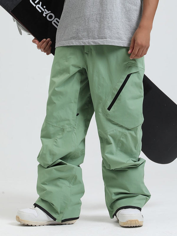 Gsou Snow All-Terrain Peak Performance Freestyle Cargo-Schneehose für Herren