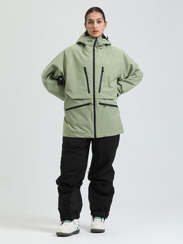 Gsou Damen-Schneeanzug, robust, Bergprofi, Allzweck, Cargo-Schneeanzug