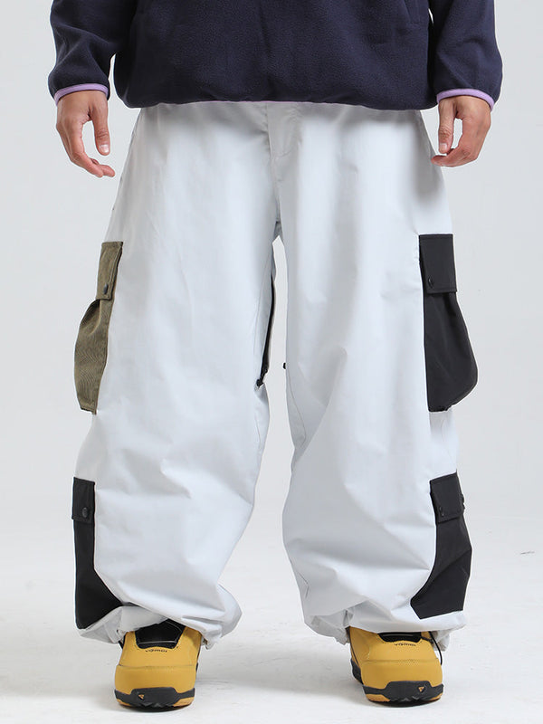 Gsou Snow Powder Chaser Oversized Baggy Snowboardhose für Herren