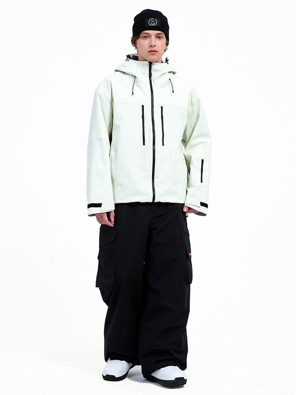 Robuster Mountain Pro Allwetter-Thermo-Schneeanzug für Herren, 3-lagig