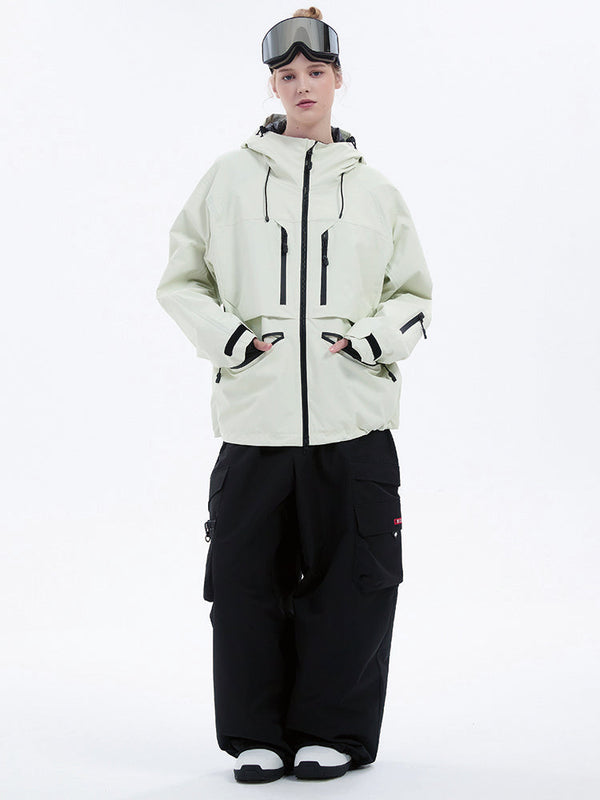 Strapazierfähiger Damen-Schneeanzug von Steeze HypeShred, Baggy Utility Cargo