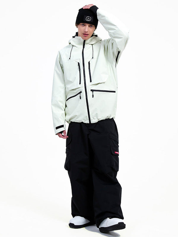 Strapazierfähiger Herren-Schneeanzug von Steeze HypeShred, Baggy Utility Cargo