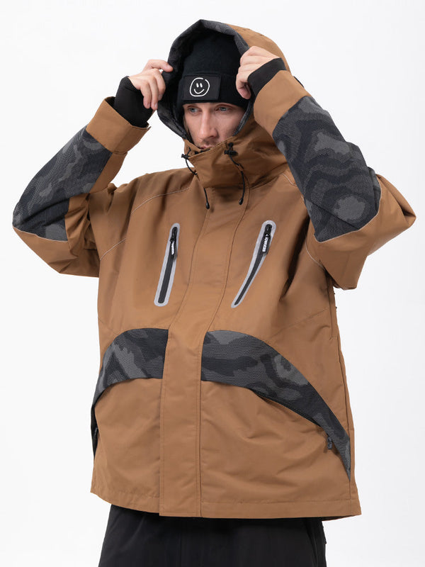 Men's Chillform Glow Trail Reflective Camo Snow Jacket