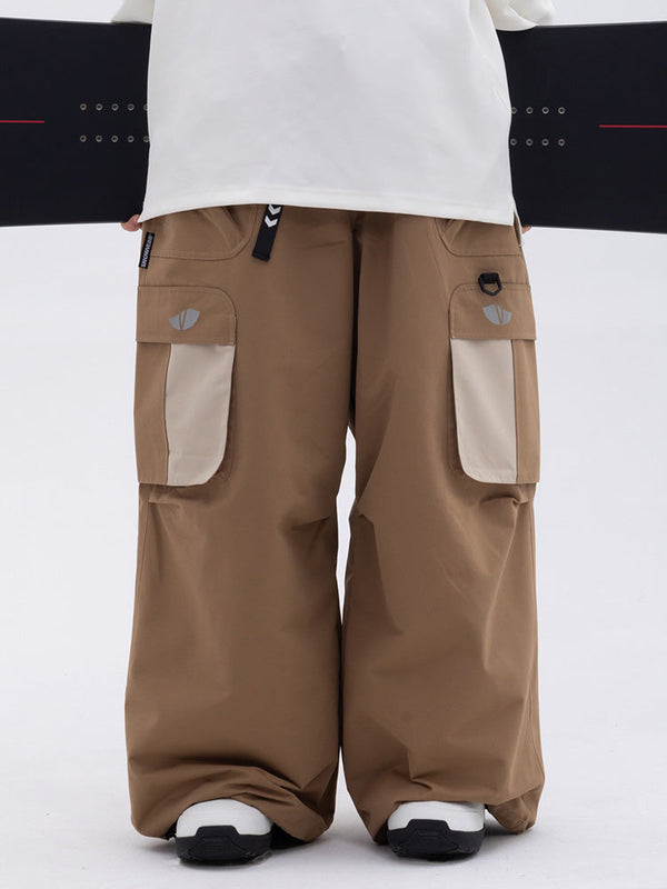 Snowshred Herren Skyguard Utility Extra Baggy Cargo Skihose