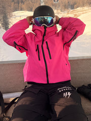 Strapazierfähige Mountain Pro Allwetter-Thermo-Schneejacke für Damen, 3 Lagen