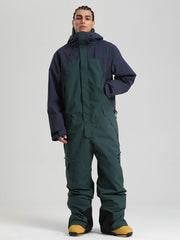 Herren Backcountry Explorer Einteiler Cargo-Skianzug Ganzkörper-Schneeanzug