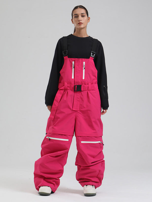 Gsou Snow Mountain Chill Freestyle Baggy Snowboard-Bibs für Damen