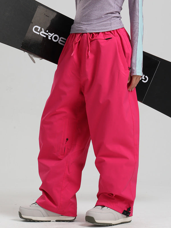 Women's Gsou Snow Mountain Freestyle SnowFlex Street Hybrid Cargo Snow Pants
