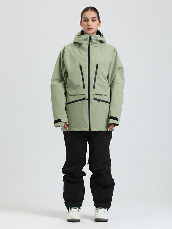 Gsou Damen-Schneeanzug, robust, Bergprofi, Allzweck, Cargo-Schneeanzug