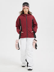 Wasserdichte Skianzug-Sets für Damen im Tiefschnee- und All-Mountain-Bereich