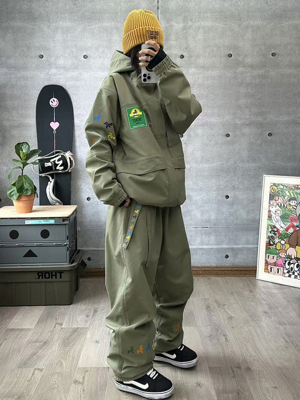John Snow Street Fusion WIP Baggy Cargo Schneeanzug für Damen