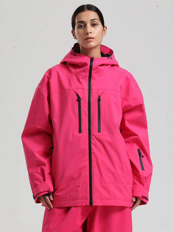 Gsou Snow Durable Mountain Pro Damen-Skijacke mit Isolierung und Windschutz