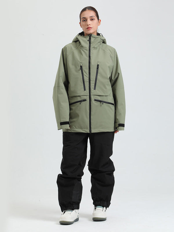 Gsou Damen-Schneeanzug, robust, Bergprofi, Allzweck, Cargo-Schneeanzug