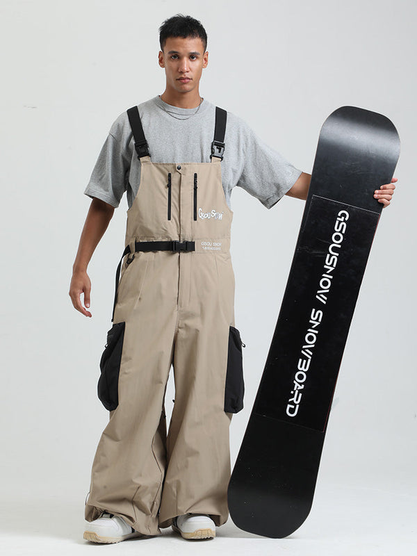 Gsou Snow Alpine Freestyle Extra-Baggy Skihose für Herren