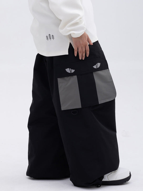 Skyguard Utility Extra Baggy Cargo-Schneehose für Damen