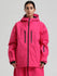 Gsou Snow Durable Mountain Pro Damen-Skijacke mit Isolierung und Windschutz