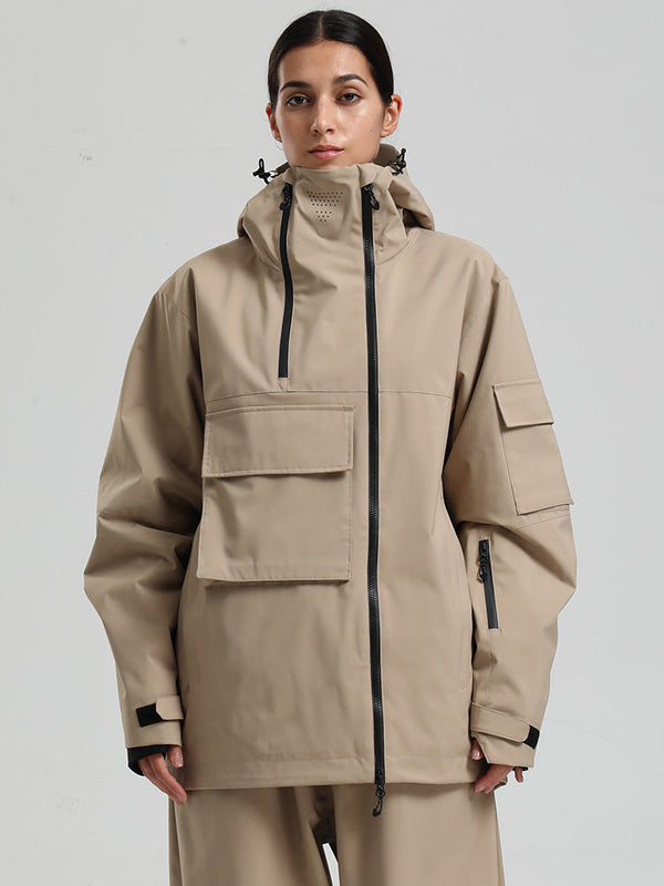 Gsou Snow Terrain Flow FlexZip Hybrid Cargo Snowboardjacke für Damen