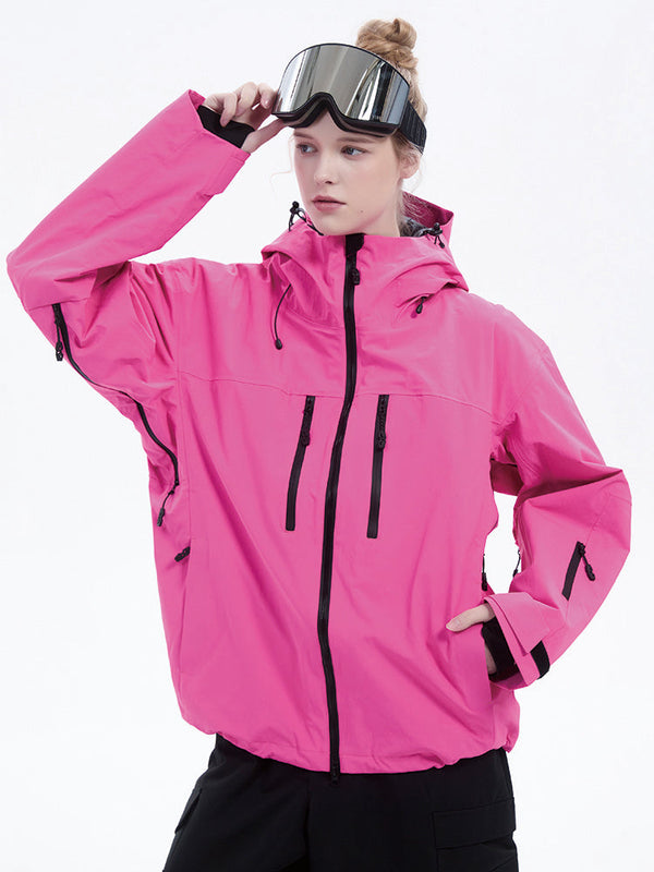 Strapazierfähige Mountain Pro Allwetter-Thermo-Schneejacke für Damen, 3 Lagen