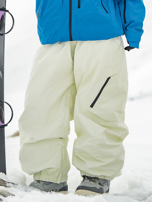 John Snow Alpine Breaker Allwetter-Skihose für Damen, Baggy Cargo, Ski- und Snowboardhose