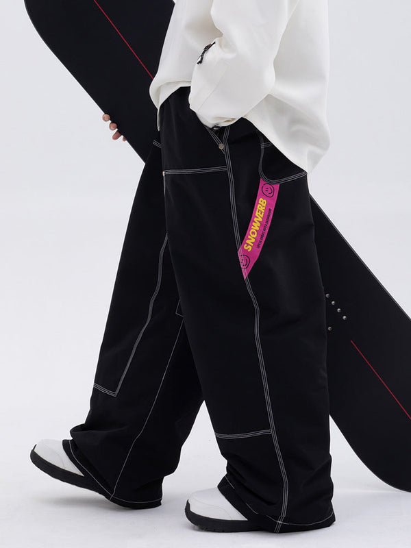 Urban Street Style Freerider Baggy Snow Pants für Herren