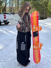 Skyguard Utility Extra Baggy Cargo-Schneehose für Damen