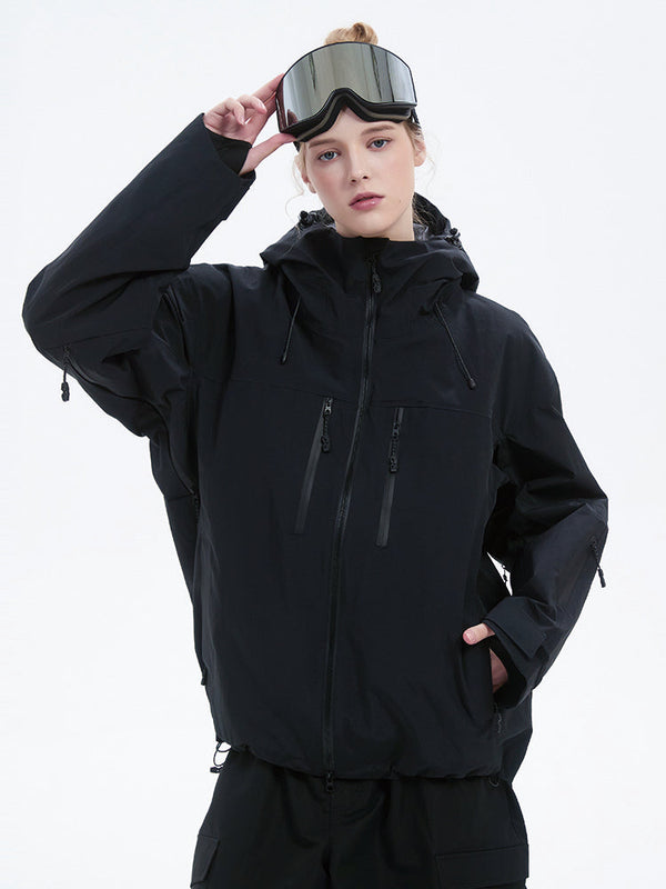 Strapazierfähige Mountain Pro Allwetter-Thermo-Schneejacke für Damen, 3 Lagen