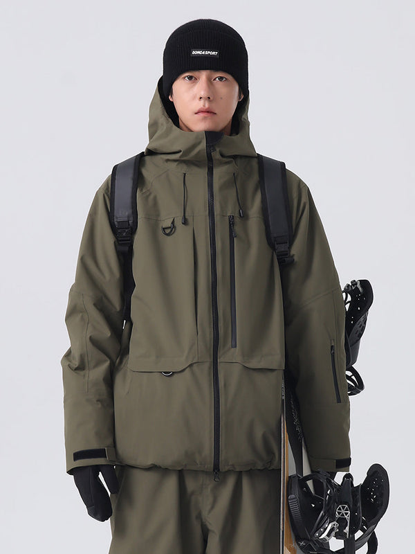 Men's Searipe Unisex All-Weather Mountain Rider Backcountry Utility Snow Jacket